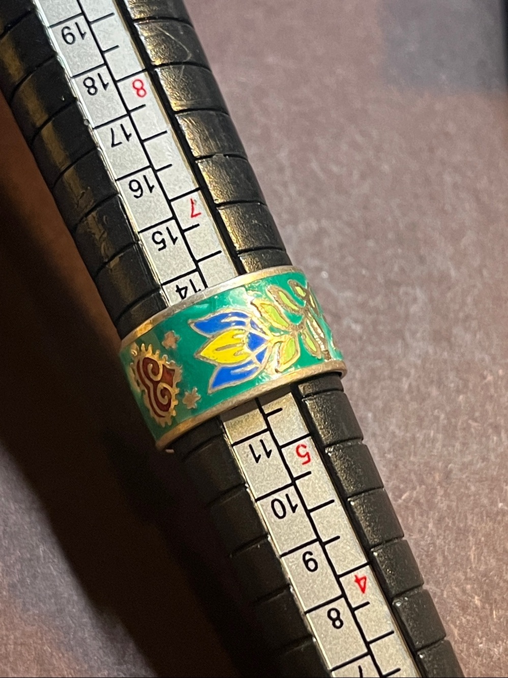 Vintage silver ring - Picture 5 of 6